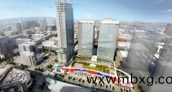 三(san)思3500平(ping)方米戶(hu)外LED屏(ping)在(zai)美國(guo)西岸(an)再造(zao)一(yi)箇(ge)“時