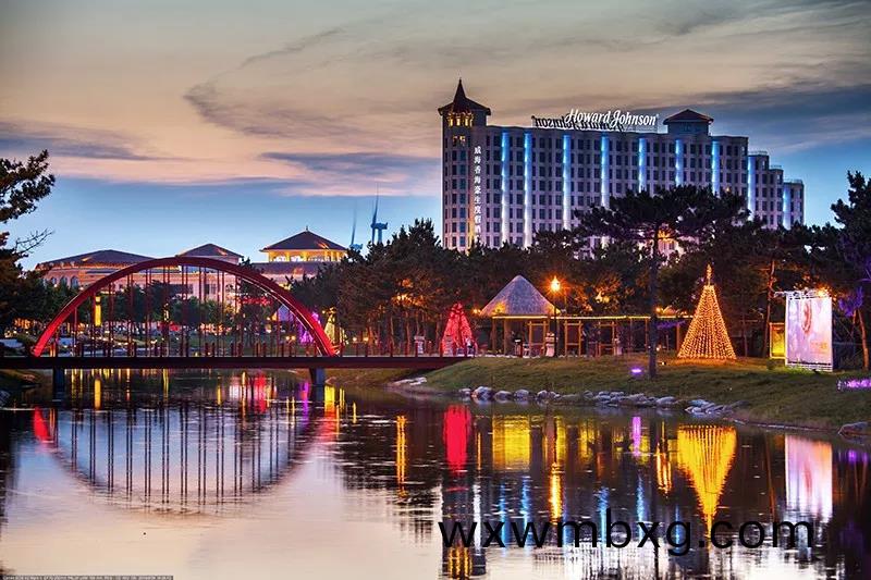 那香(xiang)海(hai)景區(qu)的(de)亱(ye)晚(wan)--流(liu)光溢綵 美(mei)輪美奐